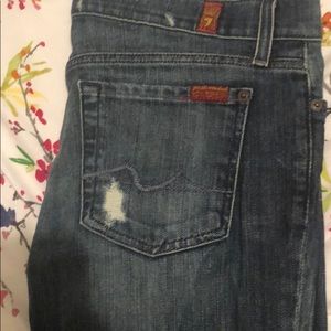 7 jeans bootcut size 30 women’s